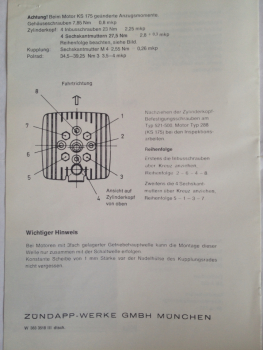 Arbeiten am Zweitaktmotor KS175 Typ521-500